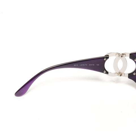 CHANEL COCO Mark sunglasses purple WS24544