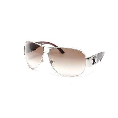 CHANEL COCO Mark sunglasses Brown WS24546