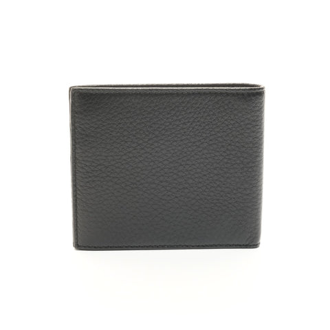 PRADA leather Bifold Wallet black WS24547