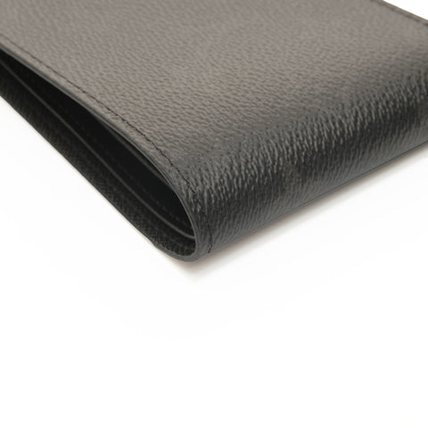 LOUIS VUITTON Monogram Eclipse Portefeuille Multiple Bifold Wallet black WS24549
