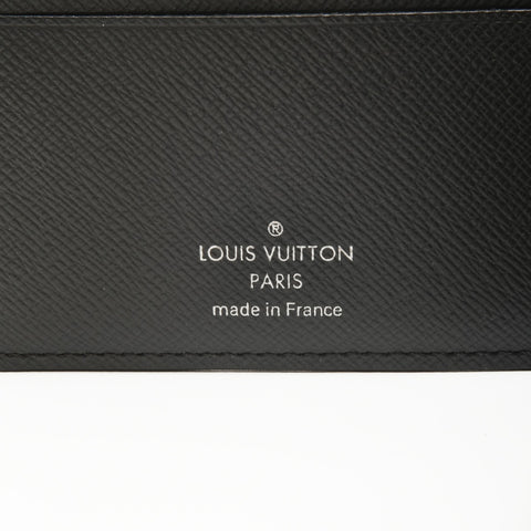 LOUIS VUITTON Monogram Eclipse Portefeuille Multiple Bifold Wallet black WS24549
