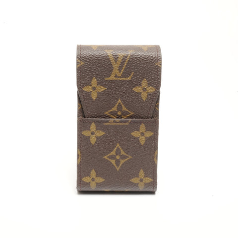 LOUIS VUITTON 2000 Monogram Etui Cigarette Case Other accessories Brown WS24551