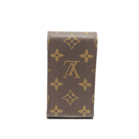 LOUIS VUITTON 2000 Monogram Etui Cigarette Case Other accessories Brown WS24551