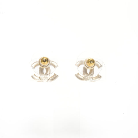 CHANEL C24C COCO Mark Rhinestone Pierce gold WS24554