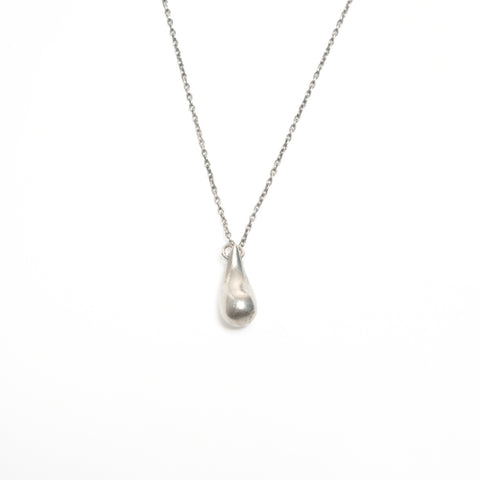 TIFFANY&Co. Teardrop 925 Necklace Silver WS24558