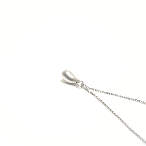 TIFFANY&Co. Teardrop 925 Necklace Silver WS24558