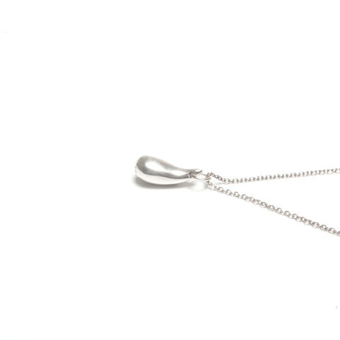 TIFFANY&Co. Teardrop 925 Necklace Silver WS24559