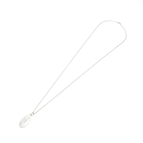 TIFFANY&Co. Return to Oval 925 Ball Chain Necklace Silver WS24570