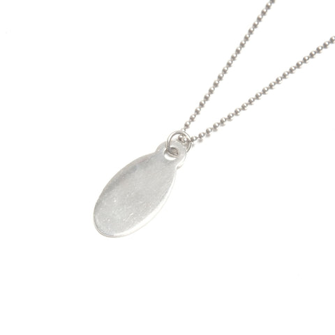 TIFFANY&Co. Return to Oval 925 Ball Chain Necklace Silver WS24570