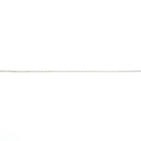 TIFFANY&Co. Open heart 925 Necklace Silver WS24573