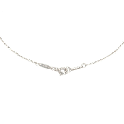 TIFFANY&Co. Open heart 925 Necklace Silver WS24573