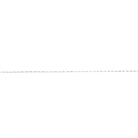 TIFFANY&Co. Pink Sapphire Open Heart 925 Necklace Silver WS24575