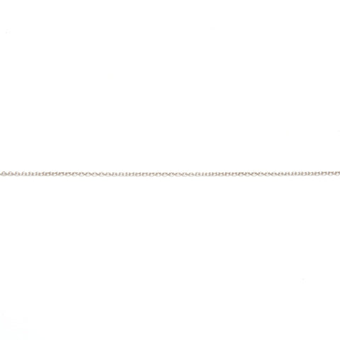 TIFFANY&Co. Open heart 925 Necklace Silver WS24577