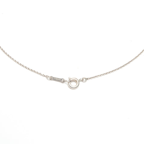 TIFFANY&Co. Open heart 925 Necklace Silver WS24577