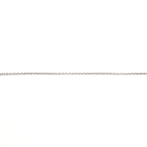 TIFFANY&Co. Open heart 925 Necklace Silver WS24578