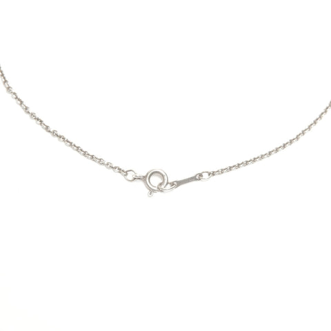TIFFANY&Co. Open heart 925 Necklace Silver WS24578