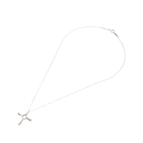 TIFFANY&Co. Infinity Cross 925 Necklace Silver WS24585