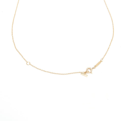 TIFFANY&Co. Au750 T Smile Necklace gold WS24587