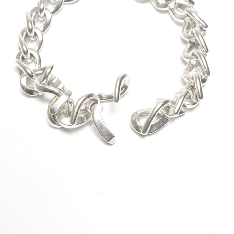 TIFFANY&Co. Forge Link bracelet Silver WS24588