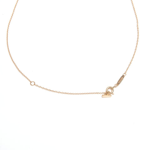 TIFFANY&Co. T Smile Diamond Au750 Necklace gold WS24592