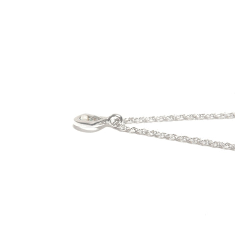 Christian Dior logo Necklace Silver WS24597