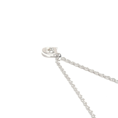Christian Dior logo Necklace Silver WS24597