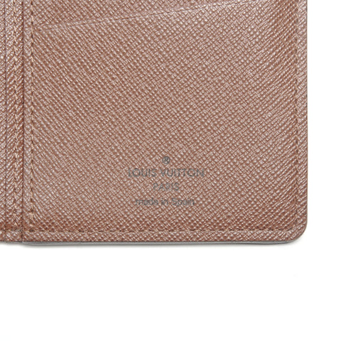 LOUIS VUITTON Monogram Portefeuille Brazza Purse Brown WS24599