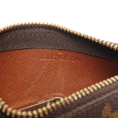 LOUIS VUITTON Card Key holder Monogram Pochette Cle Key holder Brown WS24600