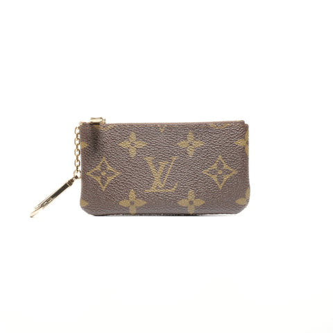 LOUIS VUITTON Card Key holder Monogram Pochette Cle Key holder Brown WS24600