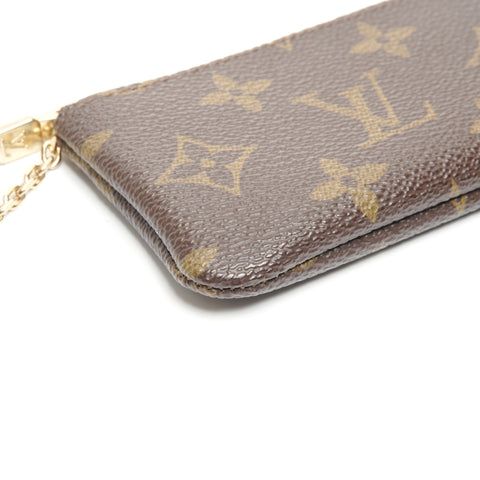 LOUIS VUITTON Card Key holder Monogram Pochette Cle Key holder Brown WS24600