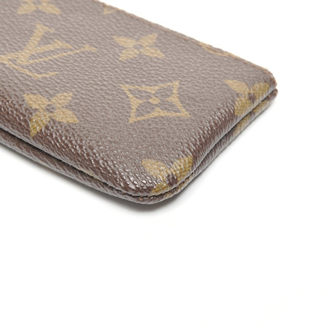 LOUIS VUITTON Card Key holder Monogram Pochette Cle Key holder Brown WS24600