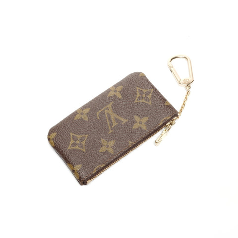 LOUIS VUITTON Card Key holder Monogram Pochette Cle Key holder Brown WS24600