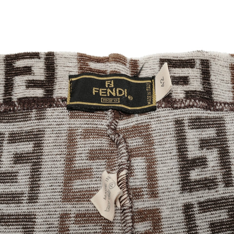 FENDI 42 Zucchino Pile setup Brown WS24603