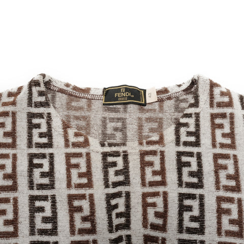 FENDI 42 Zucchino Pile setup Brown WS24603