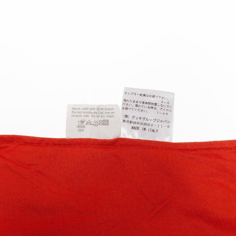 YVES SAINT LAURENT Logo Cotton XS Short sleeve T-shirt Red WS24604