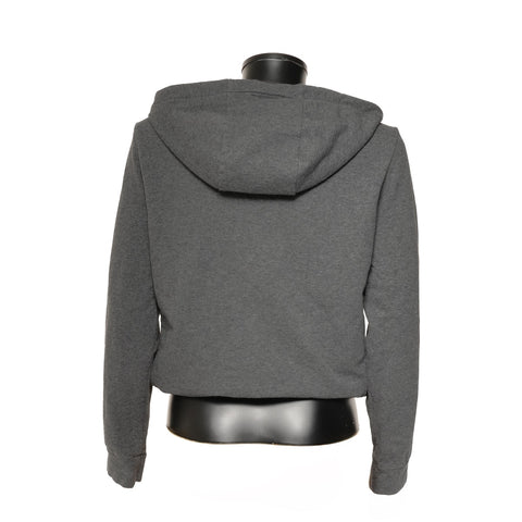 PRADA Cotton Logo Patch S Parker gray WS24613