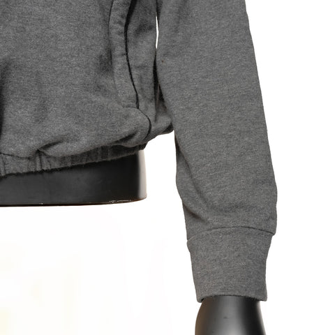 PRADA Cotton Logo Patch S Parker gray WS24613