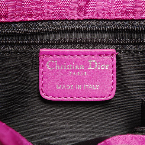 Christian Dior Lovely Canvas Trotter Handbag pink WS24623