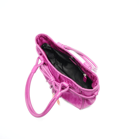 Christian Dior Lovely Canvas Trotter Handbag pink WS24623