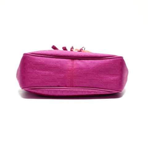 Christian Dior Lovely Canvas Trotter Handbag pink WS24623