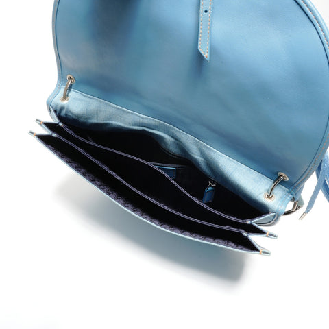 Christian Dior Denim Admid-It Corset Shoulder Bag blue WS24625