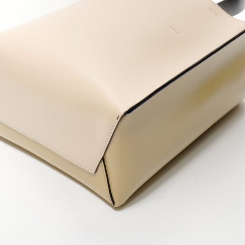 Marni Marni Leather Small Museo 2way Handbag Ivory WS24632