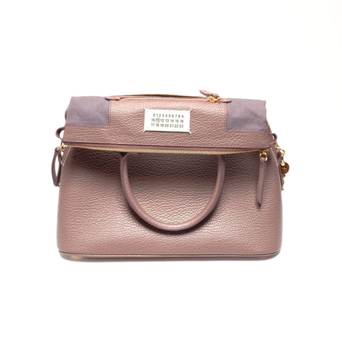 Maison Margiela 5AC Leder 2-Wege-Tasche Handtasche rosa WS24633