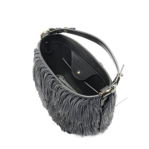 Delvaux Fringe 2023AW Handbag black WS24634