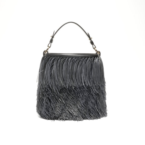 Delvaux Fringe 2023AW Handbag black WS24634