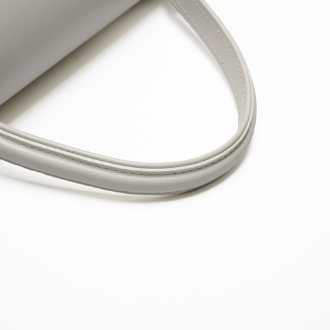 Delvaux Tempete MM Leather 2-way Bag Handbag white WS24635