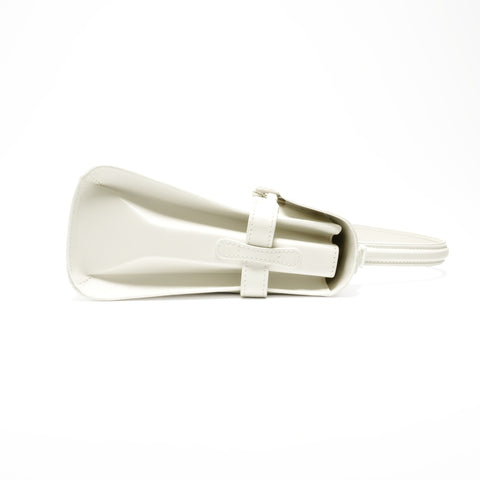 Delvaux Tempete MM Leather 2-way Bag Handbag white WS24635