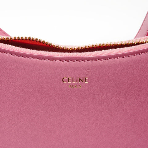 CELINE Ava Leather Hobo Handbag pink WS24642