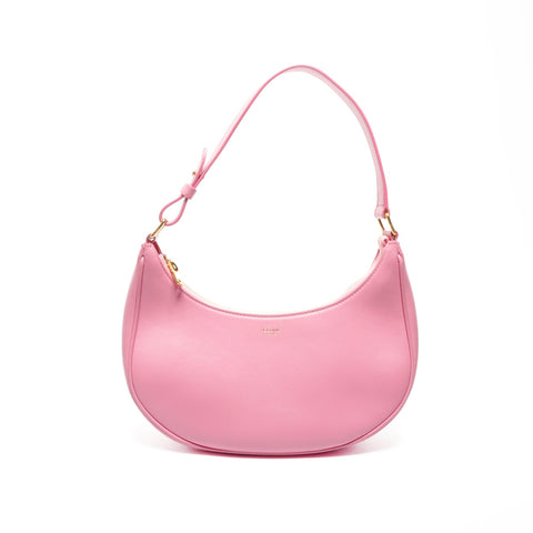 CELINE Ava Leather Hobo Handbag pink WS24642