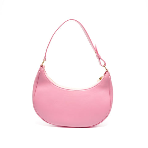 CELINE Ava Leather Hobo Handbag pink WS24642